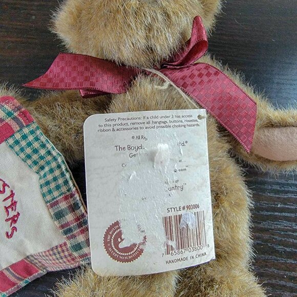 Sissy B. Bear Boyds Bear Collectible Stuffed Bear - Picture 4 of 7
